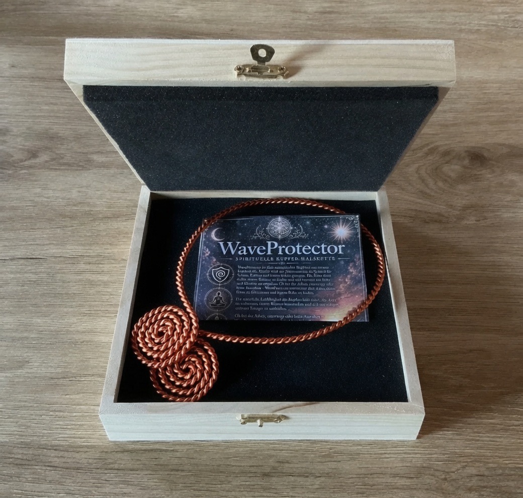 WaveProtector in Holzbox